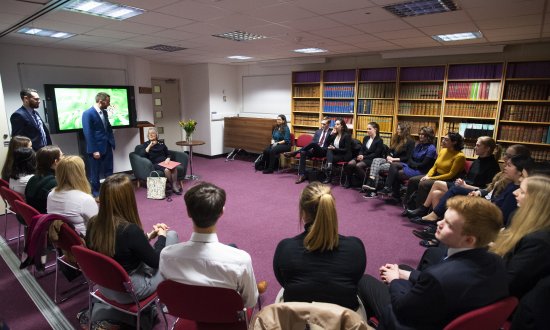 Lady Hale celebrates School of Lawâ€™s Access to Justice Clinic